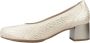 Pitillos Fantasie Holle Hak Pumps Beige Dames - Thumbnail 2