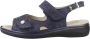 Pitillos Flat Sandals Blue Dames - Thumbnail 2