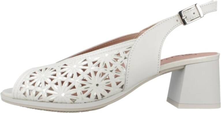 Pitillos High Heel Sandals White Dames