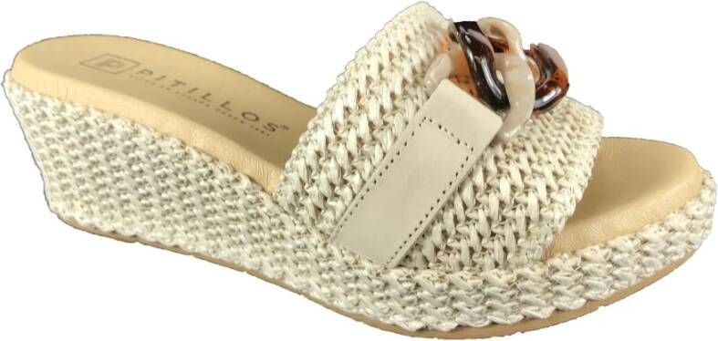 Pitillos Instappers Beige Dames