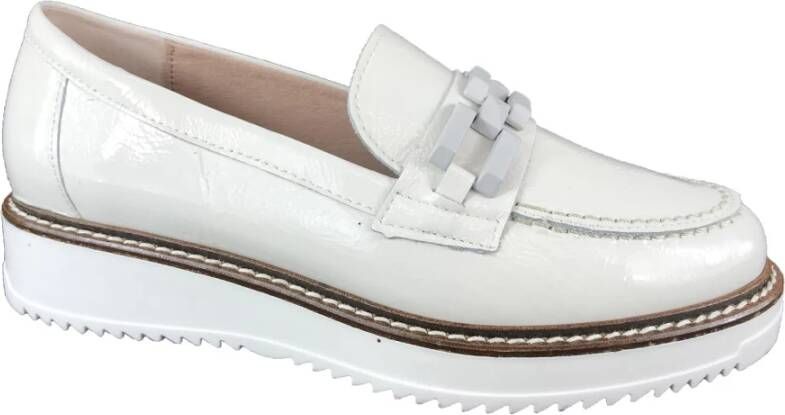 Pitillos Mocassin Schoenen White Dames