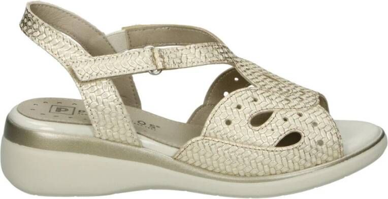 Pitillos Sandals Beige Dames