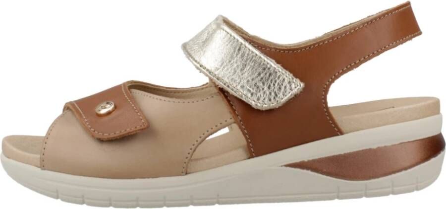 Pitillos Stijlvolle Platte Sandalen voor Vrouwen Multicolor Dames
