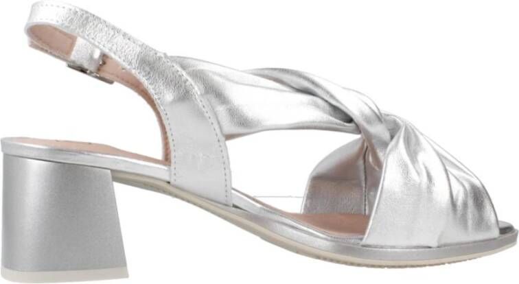 Pitillos Tubulaire hoge hak sandalen