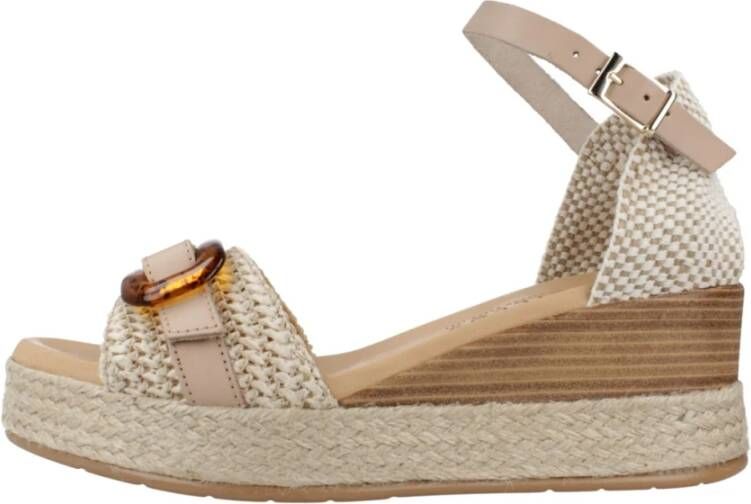 Pitillos Wedges Beige Dames