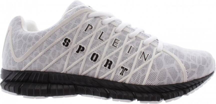 Plein Sport Edward White Runner Sneakers Wit Heren