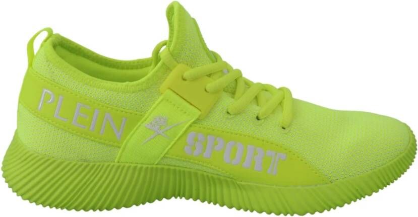 Plein Sport Gele Carter Sport Sneakers Urban Stijl Yellow Dames