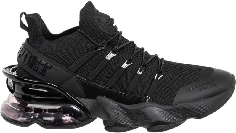 Plein Sport Gen.X.04 Sneakers Effen Patroon Vetersluiting