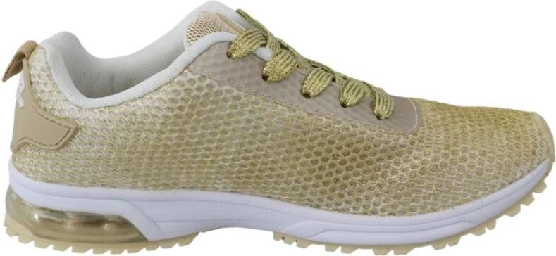 Plein Sport Gouden Gretel Sport Sneakers Geel Dames