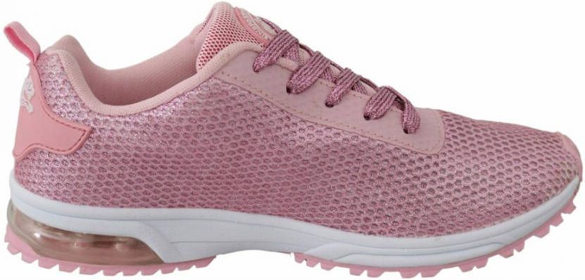 Plein Sport Chique Poederroze High-Craft Sneakers Pink Dames - Foto 2