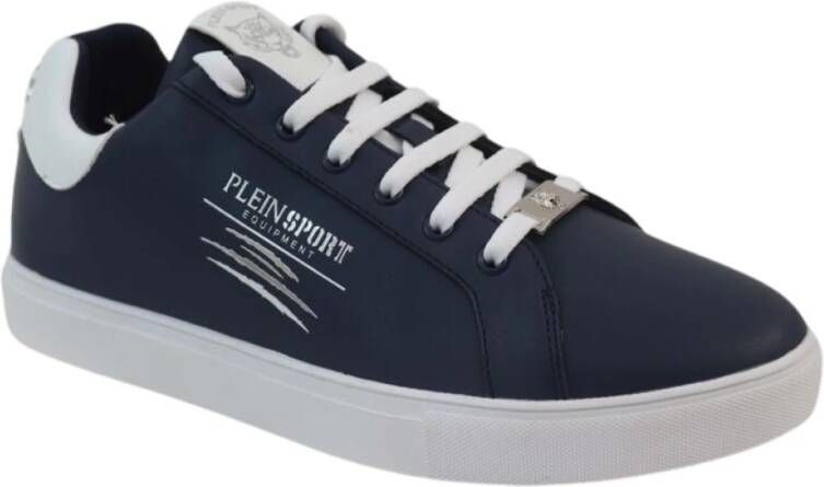 Plein Sport Sportieve Sneakers met Synthetisch Leren Bovenwerk Zwart Heren