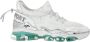 Plein Sport Lichtblauwe Mesh Runner Sneaker White Heren - Thumbnail 1