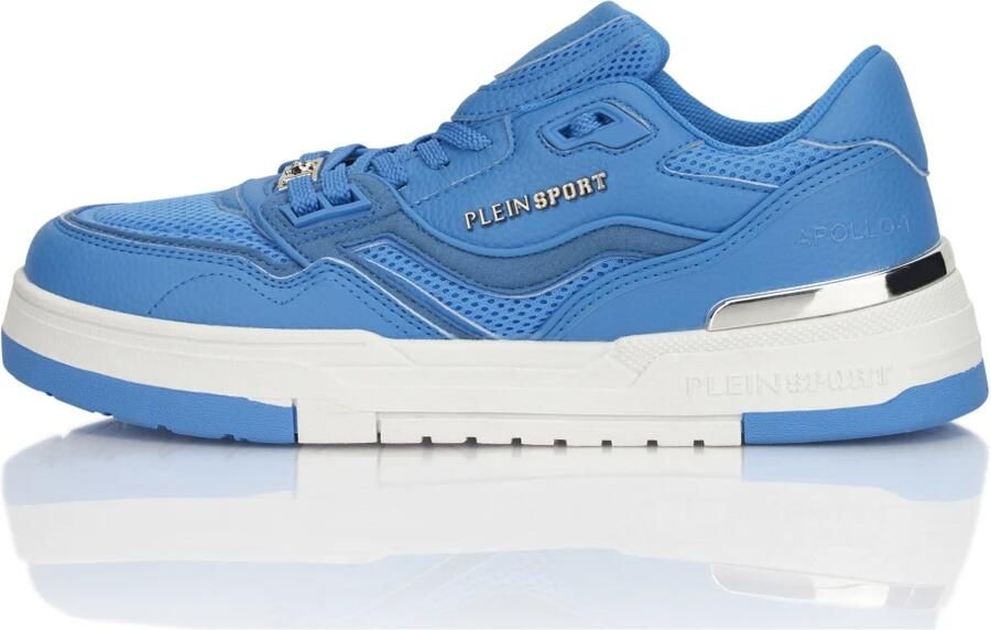Plein Sport Sneakers laag 'Apollo 1' saffier royal blue koningsblauw - Foto 4