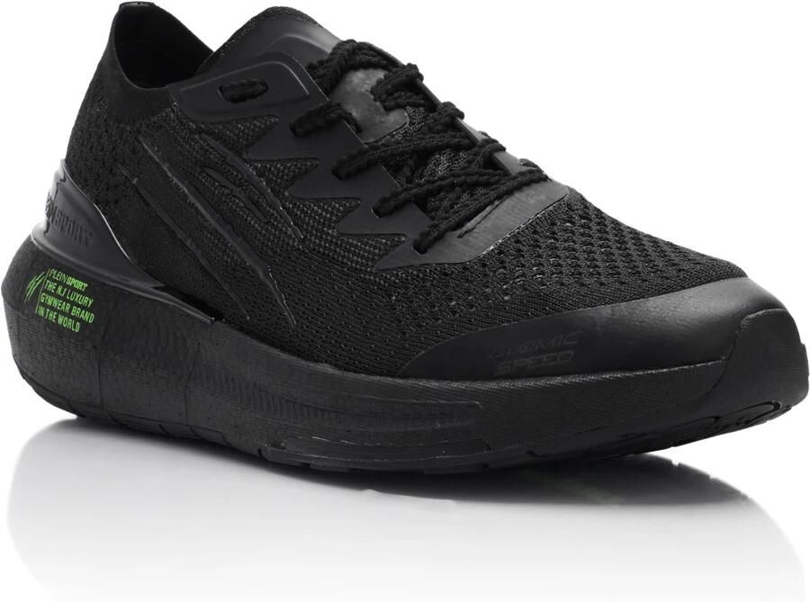 Plein Sport Sneakers laag grasgroen zwart - Foto 3