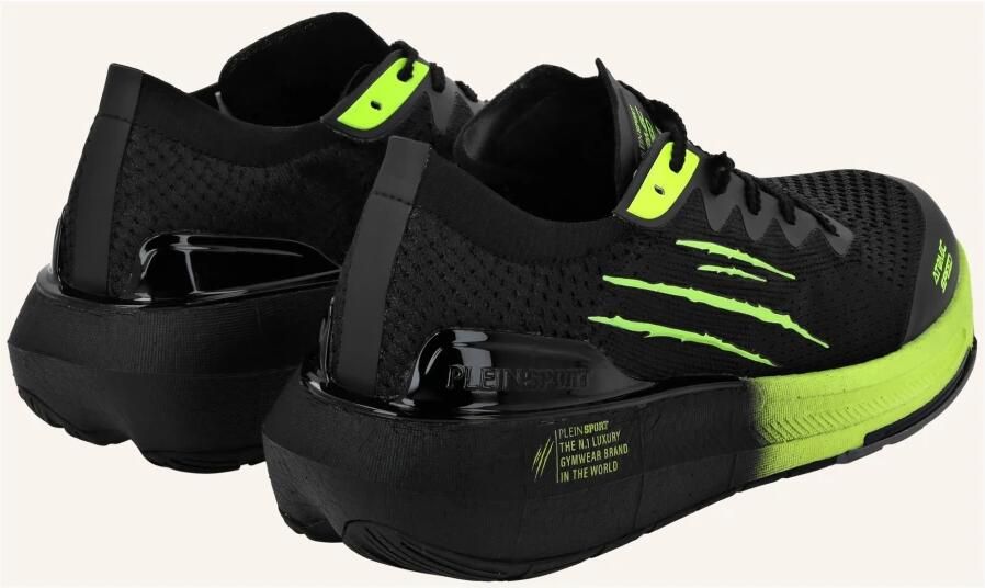 Plein Sport Sneakers laag 'Atomic Speed' neongroen zwart - Foto 2