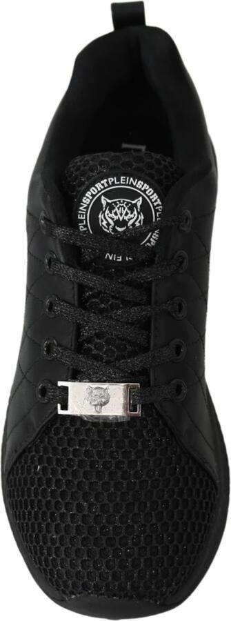 Philipp Plein Casual sneakers met gewatteerd patroon en sleehakken Zwart - Foto 3