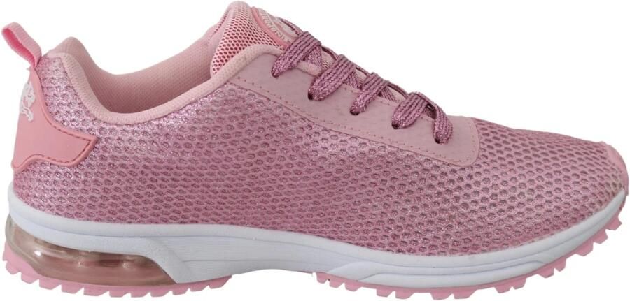 Plein Sport Chique Poederroze High-Craft Sneakers Pink Dames - Foto 2