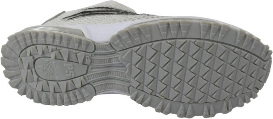 Plein Sport Glamoureuze Gretel Zilveren Sportsneakers Gray Dames - Foto 3