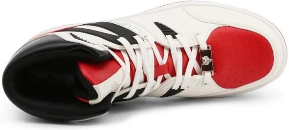 Plein Sport Metalen Eyelet Sneakers met 4cm Hak White Heren - Foto 3