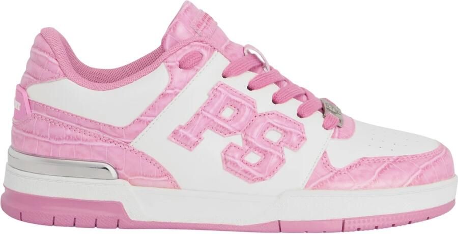 Plein Sport Sneakers laag 'Cocco' rosa wit