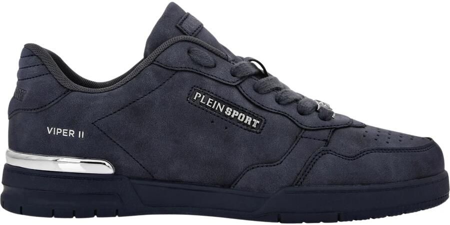 Plein Sport Nabuk Eco Leather Lo-Top Sneakers