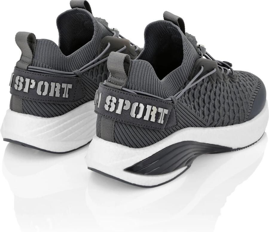 Plein Sport Sneakers laag donkergrijs - Foto 2