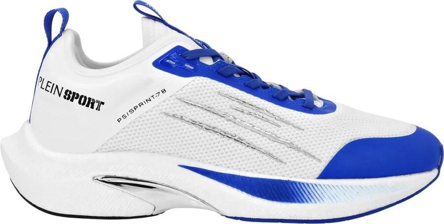 Plein Sport Sneakers laag blauw wit
