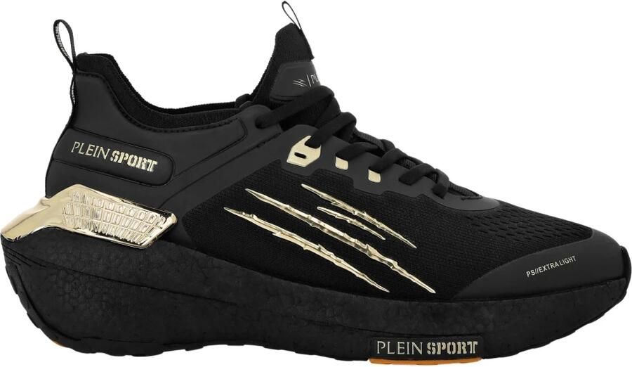 Plein Sport Sneakers laag goud zwart