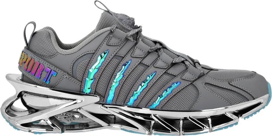 Plein Sport Sneakers laag blauw grijs