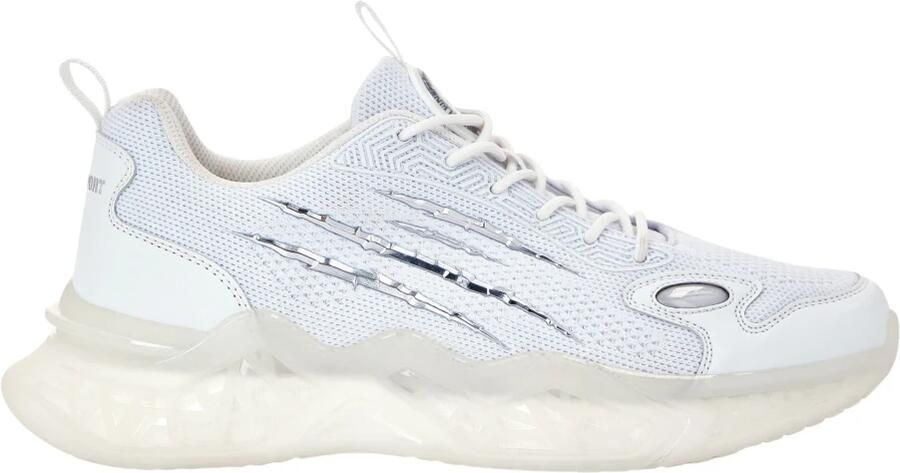Plein Sport Sneakers laag zilver wit