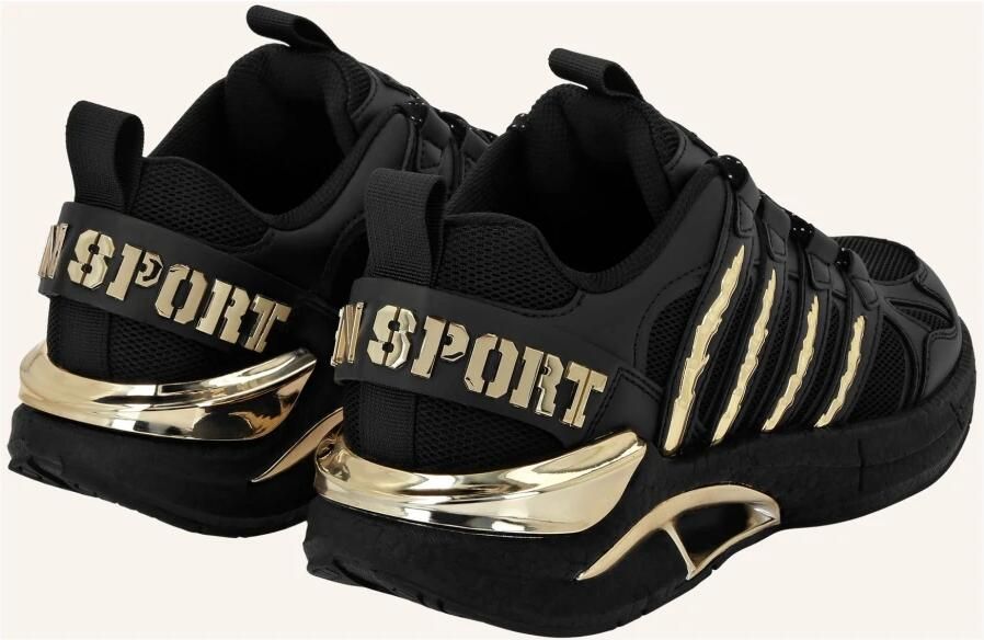 Plein Sport Sneakers laag goud zwart - Foto 2