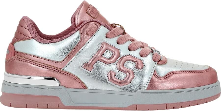 Plein Sport Sneakers laag pink zilver - Foto 1