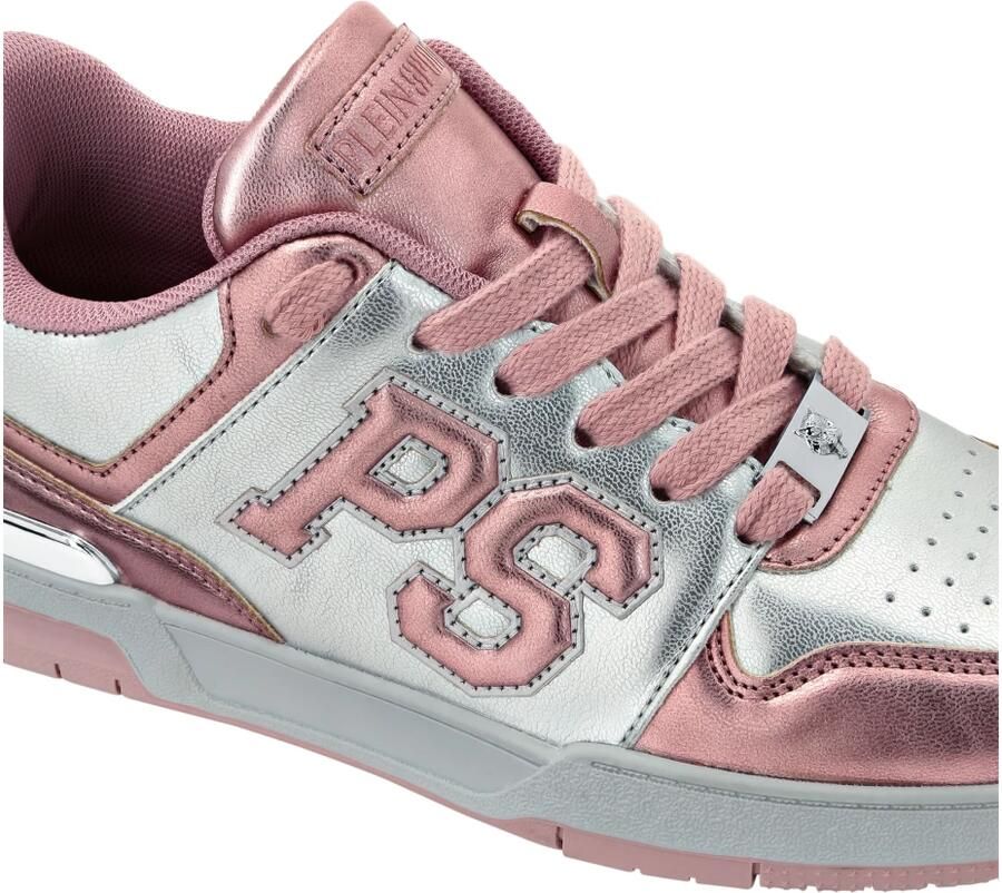 Plein Sport Sneakers laag pink zilver - Foto 2