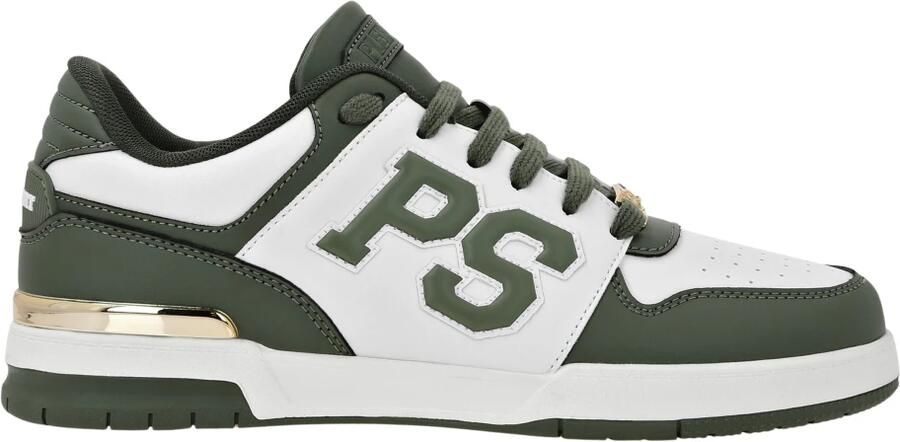 Plein Sport Sneakers laag groen wit - Foto 1