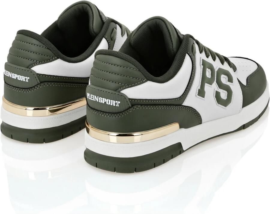 Plein Sport Sneakers laag groen wit - Foto 3