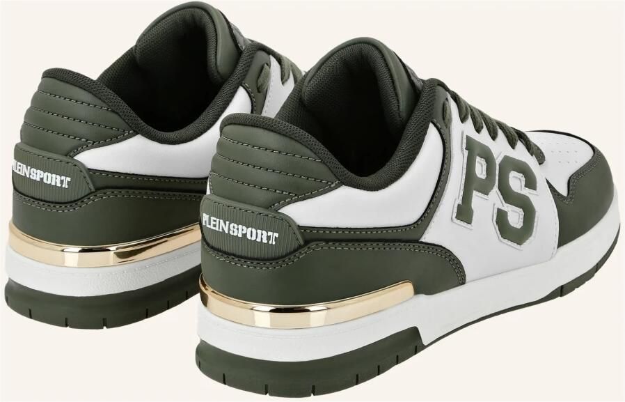 Plein Sport Sneakers laag groen wit - Foto 4
