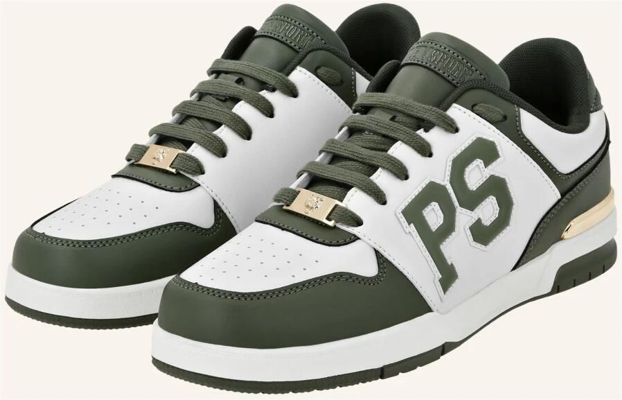 Plein Sport Sneakers laag groen wit - Foto 5