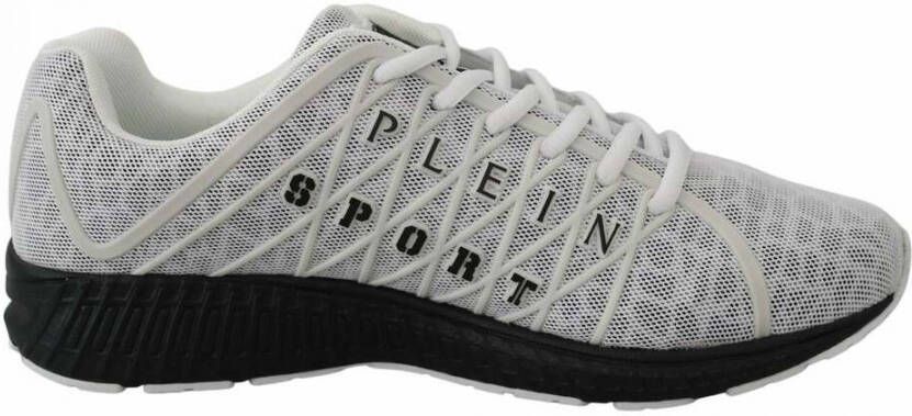 Plein Sport Edward White Runner Sneakers White Heren