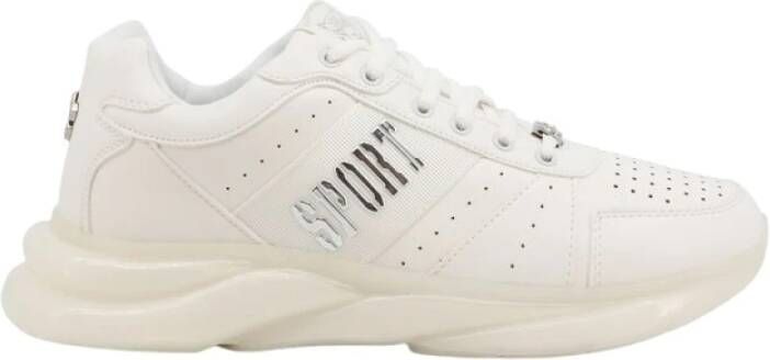 Plein Sport Heren Sneakers van Stof en Synthetisch Leer White Heren - Foto 5