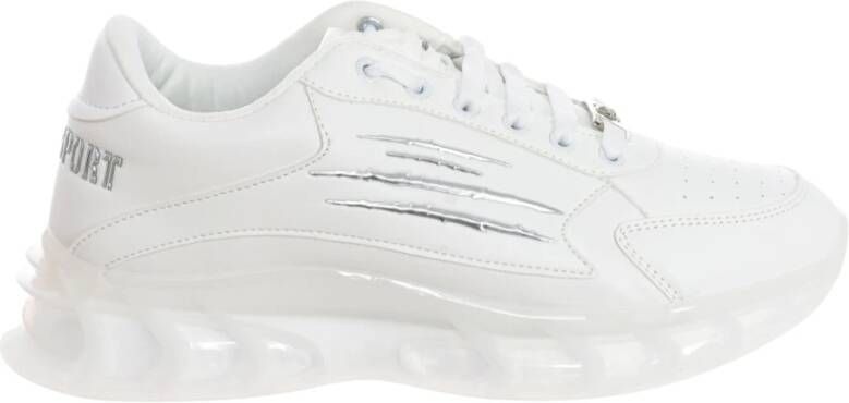 Plein Sport Sportieve Hoge Sneakers White Heren