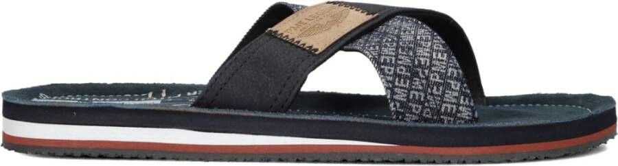 PME Legend Blauwe Zomer Slippers voor Mannen Blue Heren - Foto 5