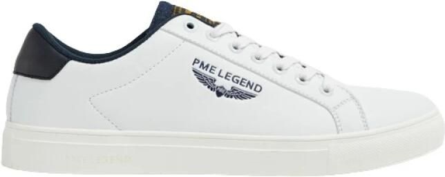 PME Legend Carior Lage sneakers Leren Sneaker Heren Wit