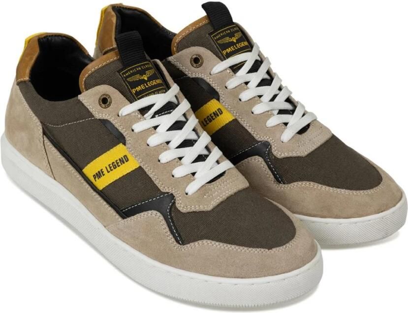 PME Legend Heren Sneakers Deltar Espresso Beige - Foto 4