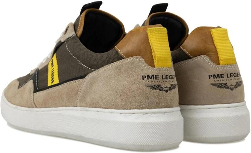 PME Legend Heren Sneakers Deltar Espresso Beige - Foto 5