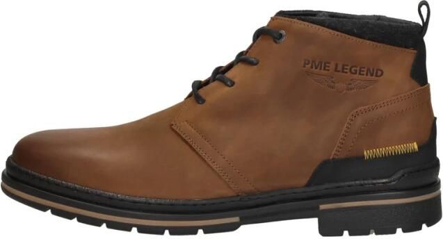 PME Legend Stoere leren herenlaarzen voor herfst winter Brown Heren - Foto 6