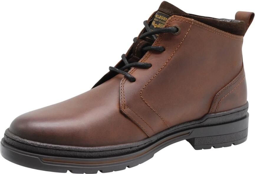 PME Legend P.M.E. Tarmac DB-10 Cognac D21 Hoge Veterschoenen Mat Bruin Leer Heren Bruin - Foto 16