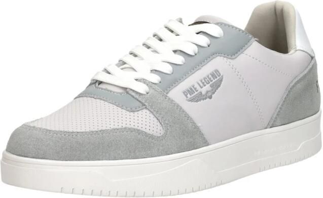 PME Legend Heren Sneakers Lassen Light Grey Melee Licht Grijs - Foto 3