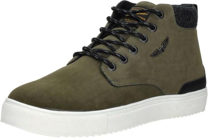 PME Legend Sportieve Khaki Vegan Veterschoenen Green Heren - Foto 4