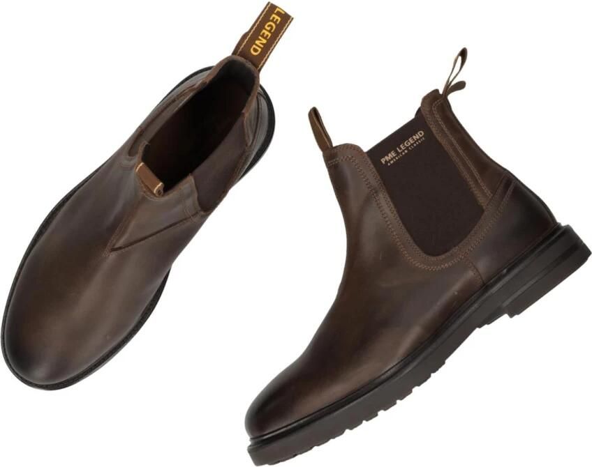 PME Legend Chelsea Boot Yoke CB-11 Leather Brown - Foto 12