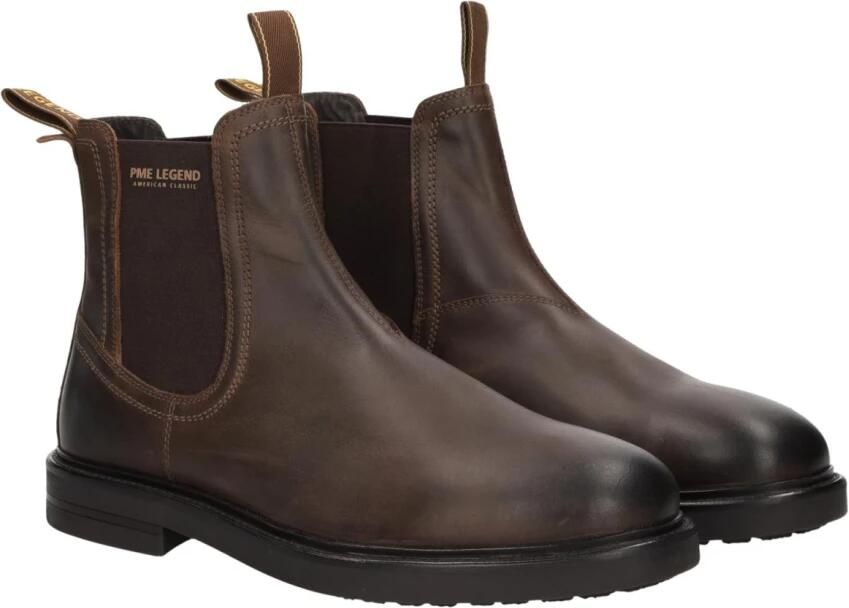 PME Legend Chelsea Boot Yoke CB-11 Leather Brown - Foto 15